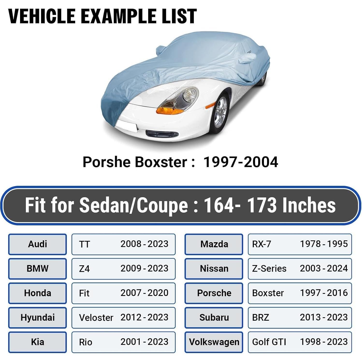 Funda para Coche iCarCover 18 Capas Impermeable 4.4m