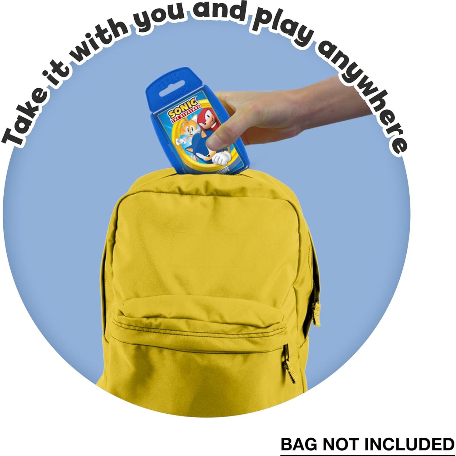 Juego de Cartas Sonic The Hedgehog - Top Trumps - 2+ Jugadores