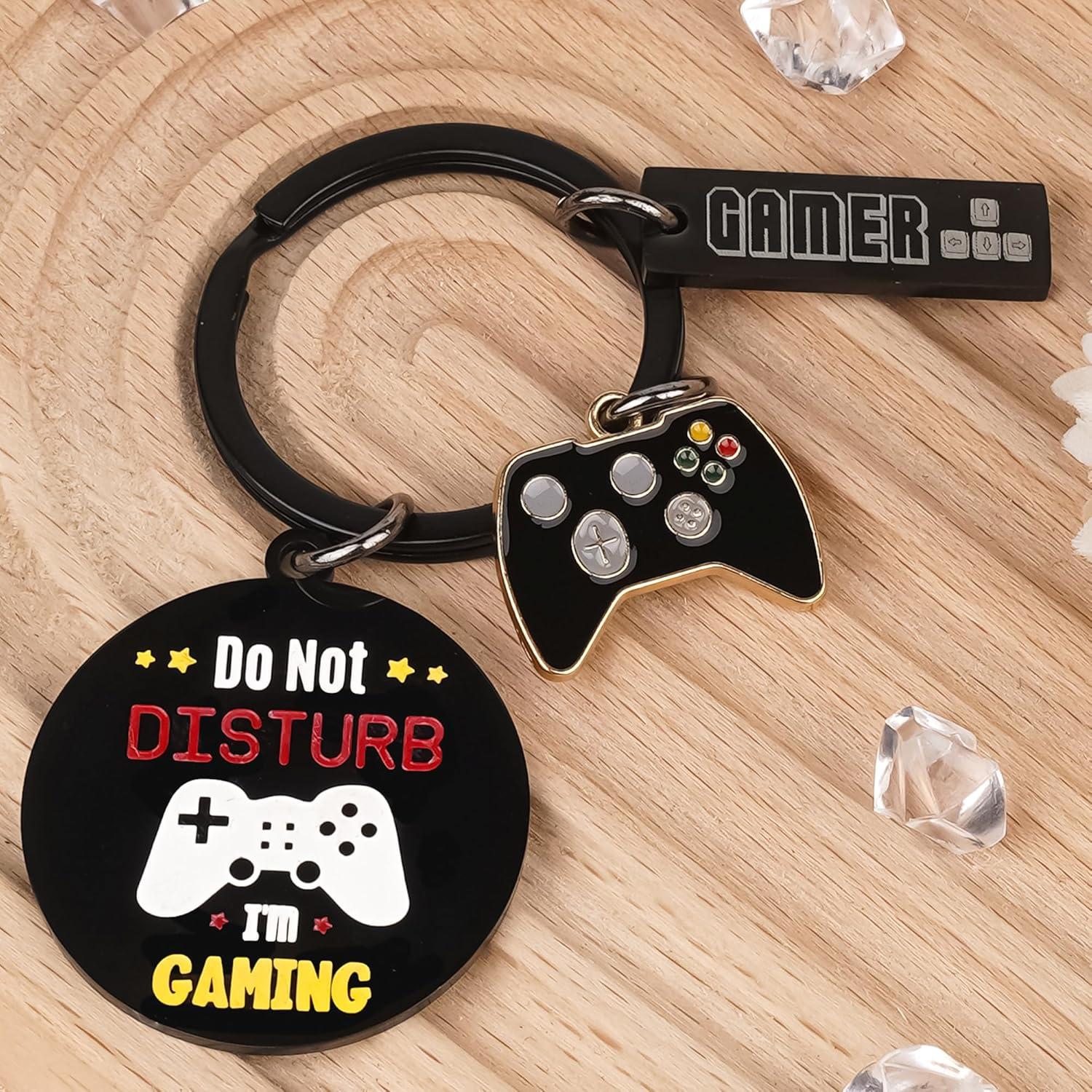 Llavero Gamer Divertido GiftoBi - Astronauta Juega Ahora