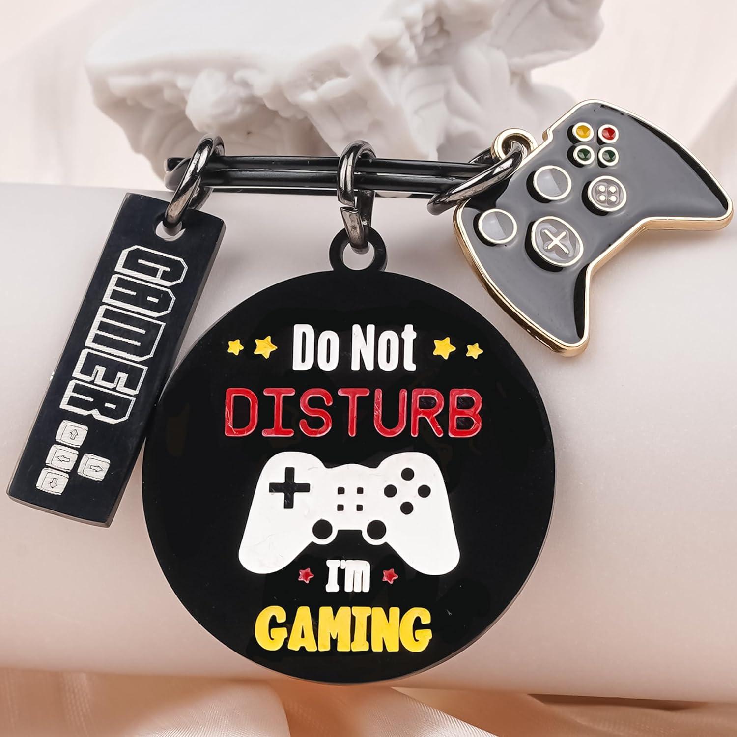 Llavero Gamer Divertido GiftoBi - Astronauta Juega Ahora