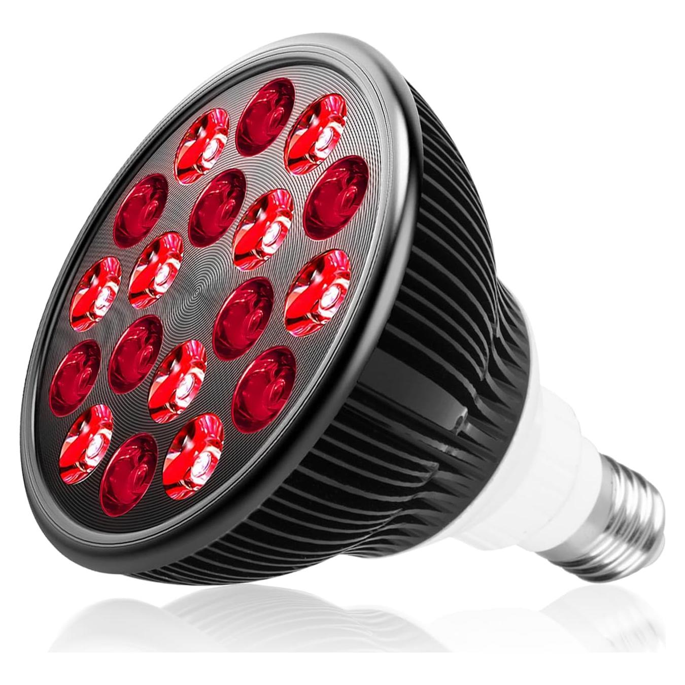 Bombilla Terapia Luz Roja Aumtrly 18 LEDs 660nm E26