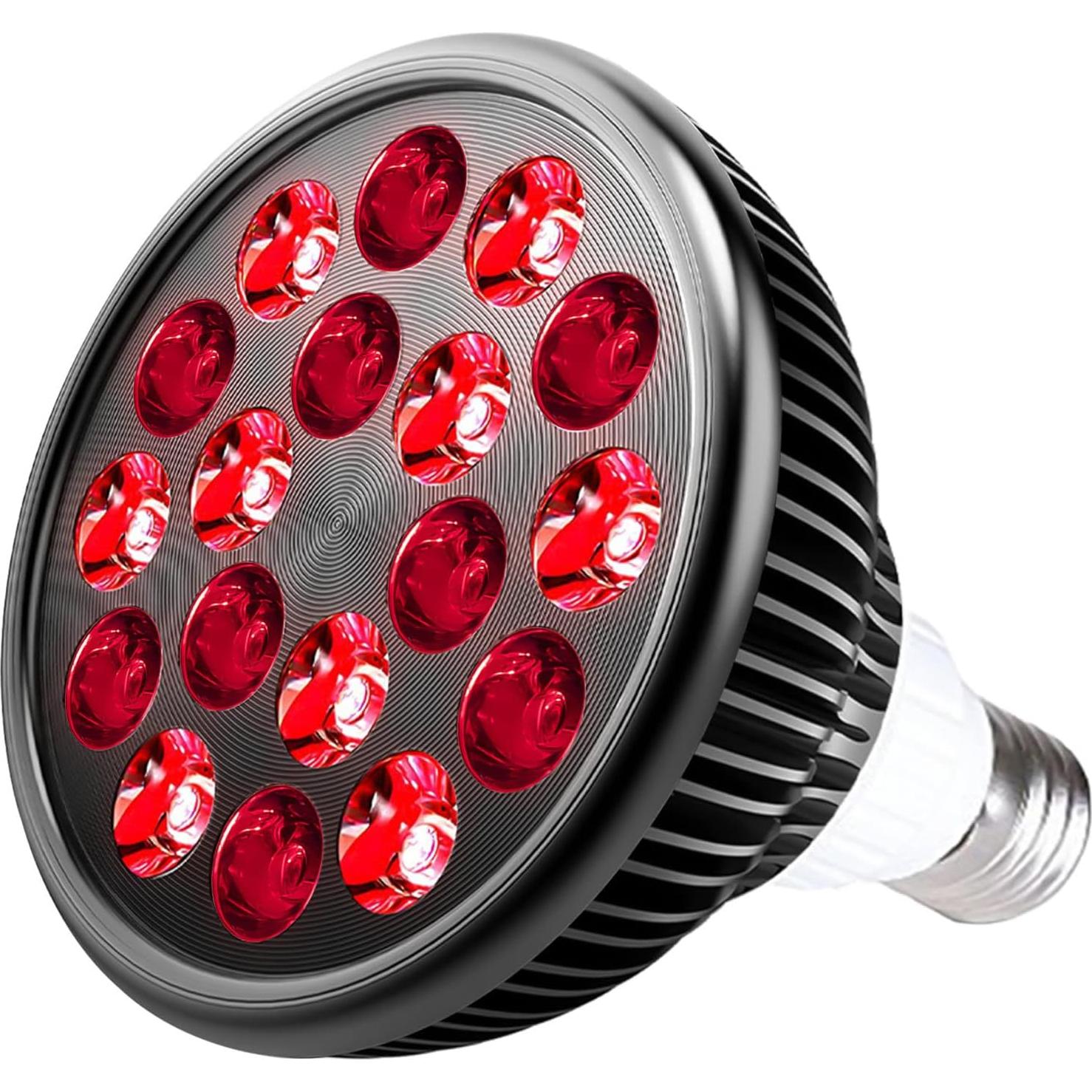 Bombilla Terapia Luz Roja Aumtrly 18 LEDs 660nm E26