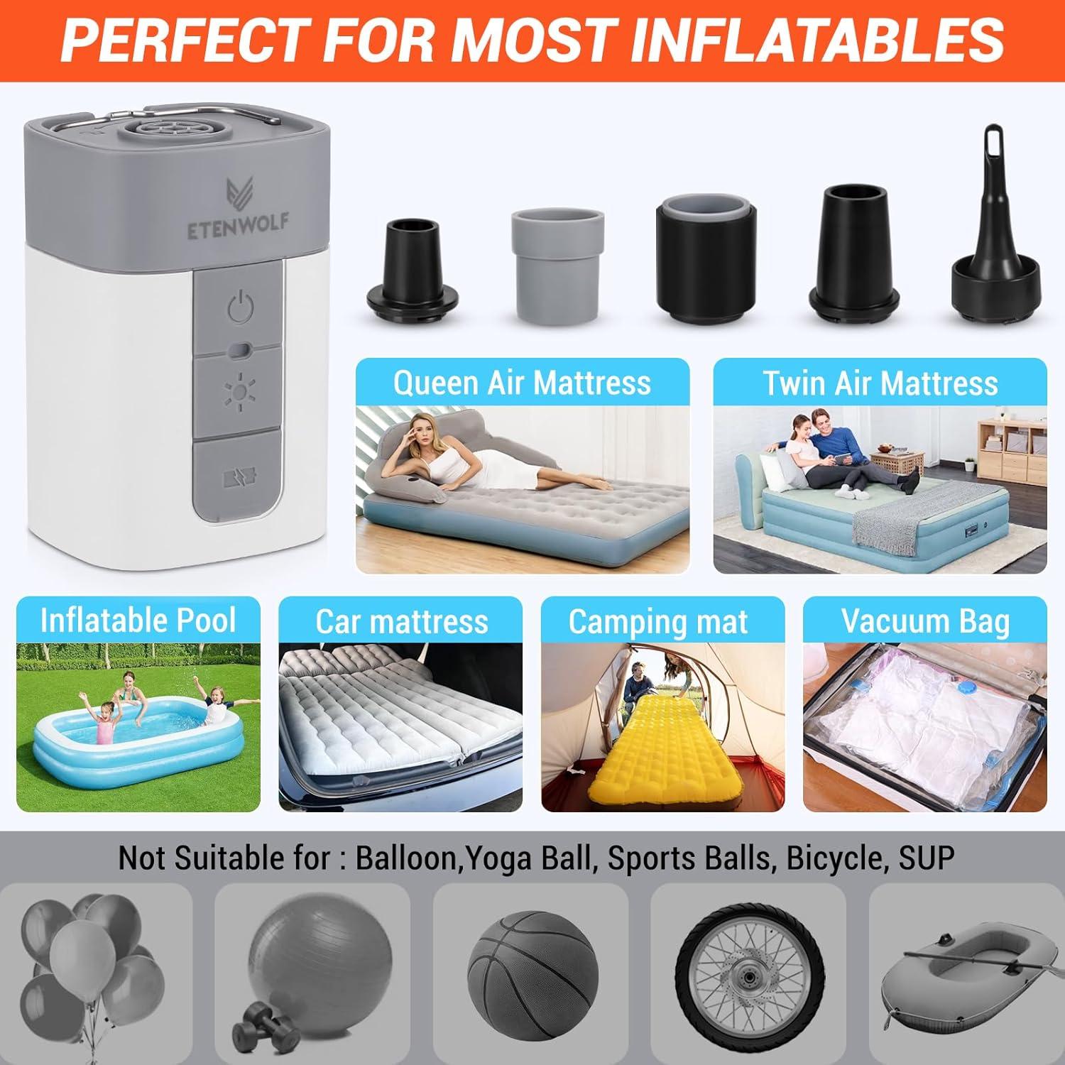 Bomba de Aire Eléctrica ETENWOLF AIR 5 PRO MAX 720 L/min