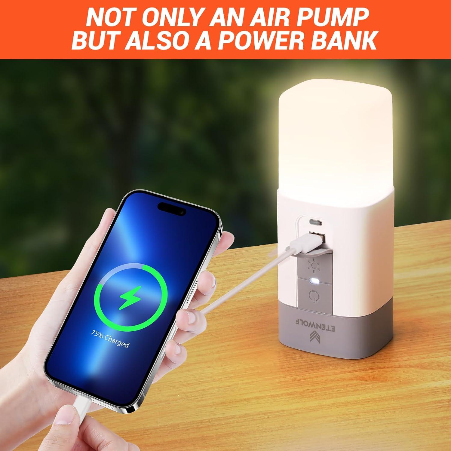 Bomba de Aire Eléctrica ETENWOLF AIR 5 PRO MAX 720 L/min