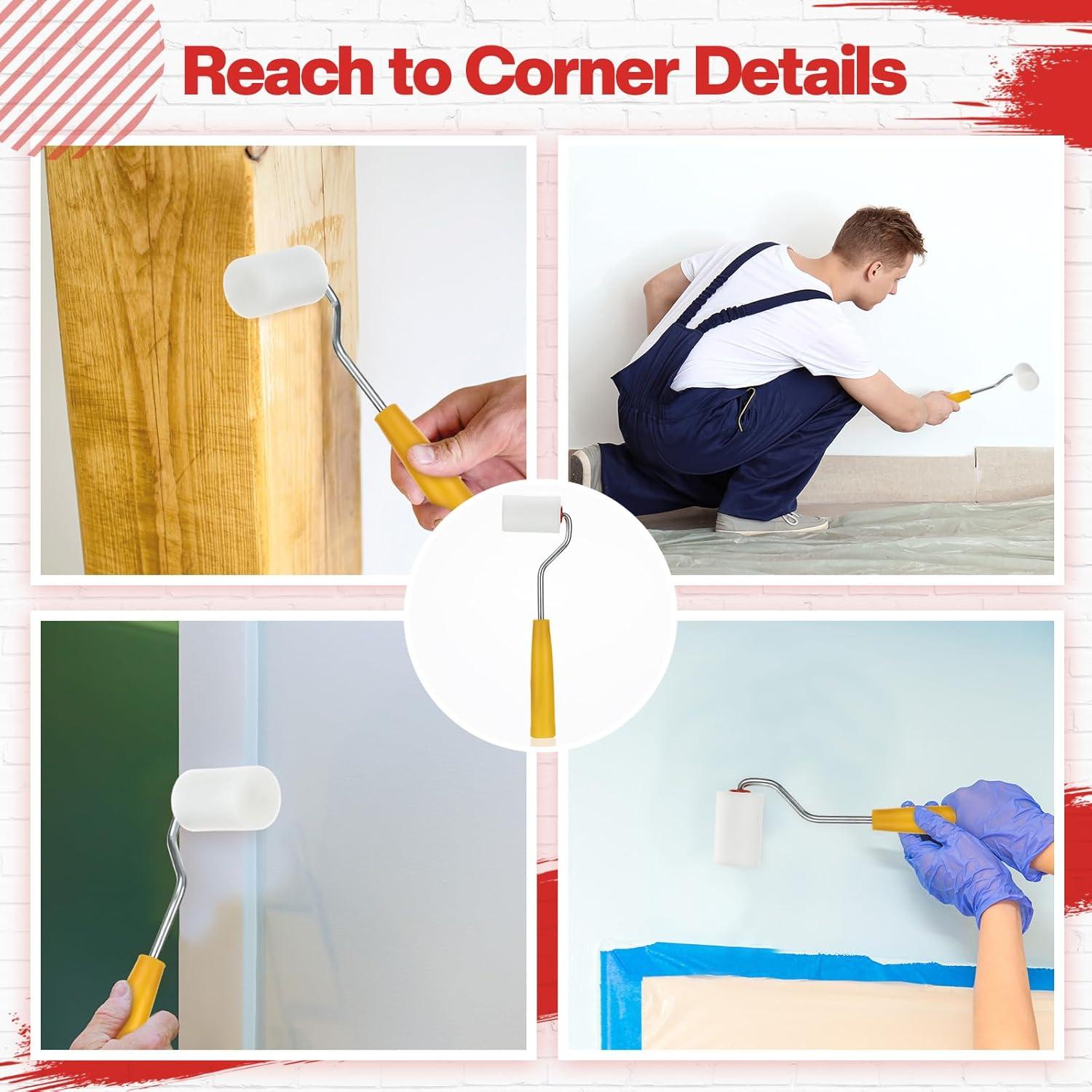 Rodillos de Pintura Mini Nuogo 120 Pcs 5.08 cm Espuma Alta Densidad