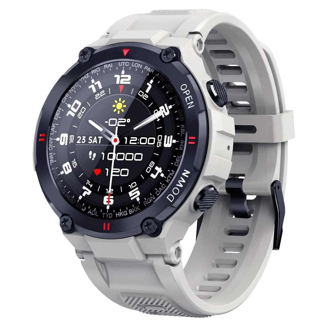 Reloj Inteligente Masis K22 Táctico 1.28" IP68 Fitness