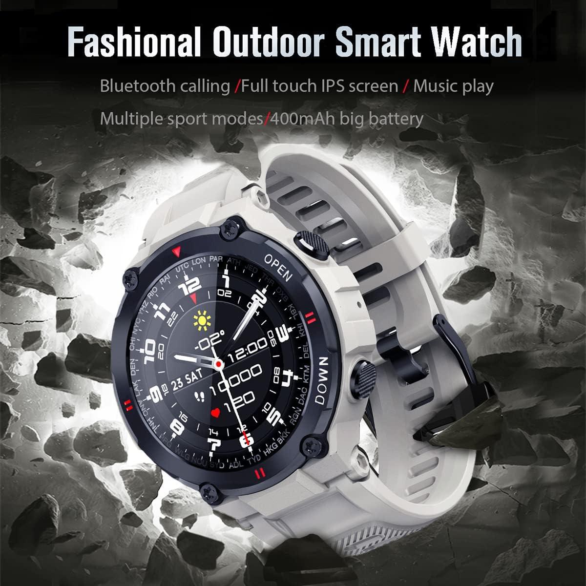 Reloj Inteligente Masis K22 Táctico 1.28" IP68 Fitness