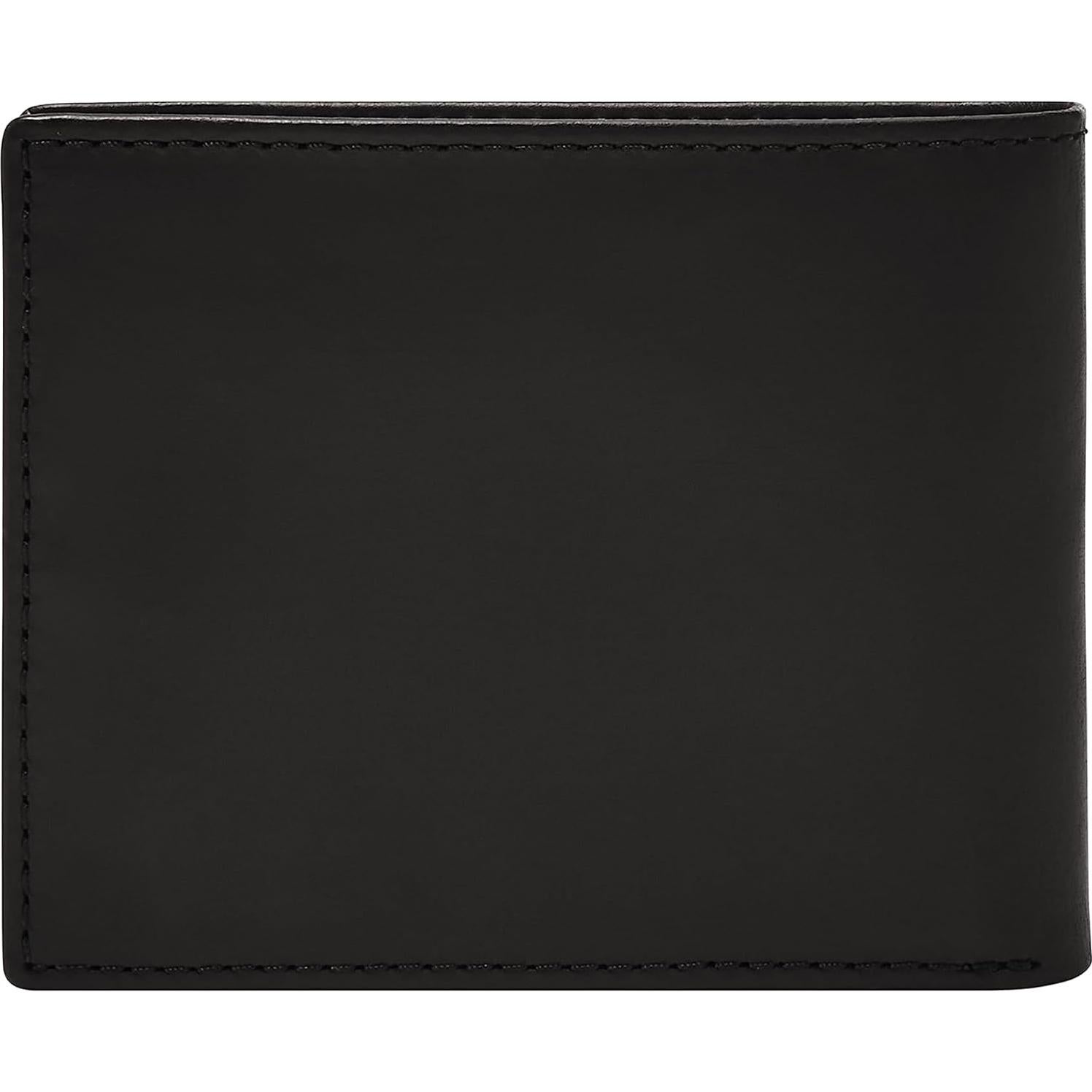 Billetera Bifolding de Cuero Fossil Derrick con Bloqueo RFID