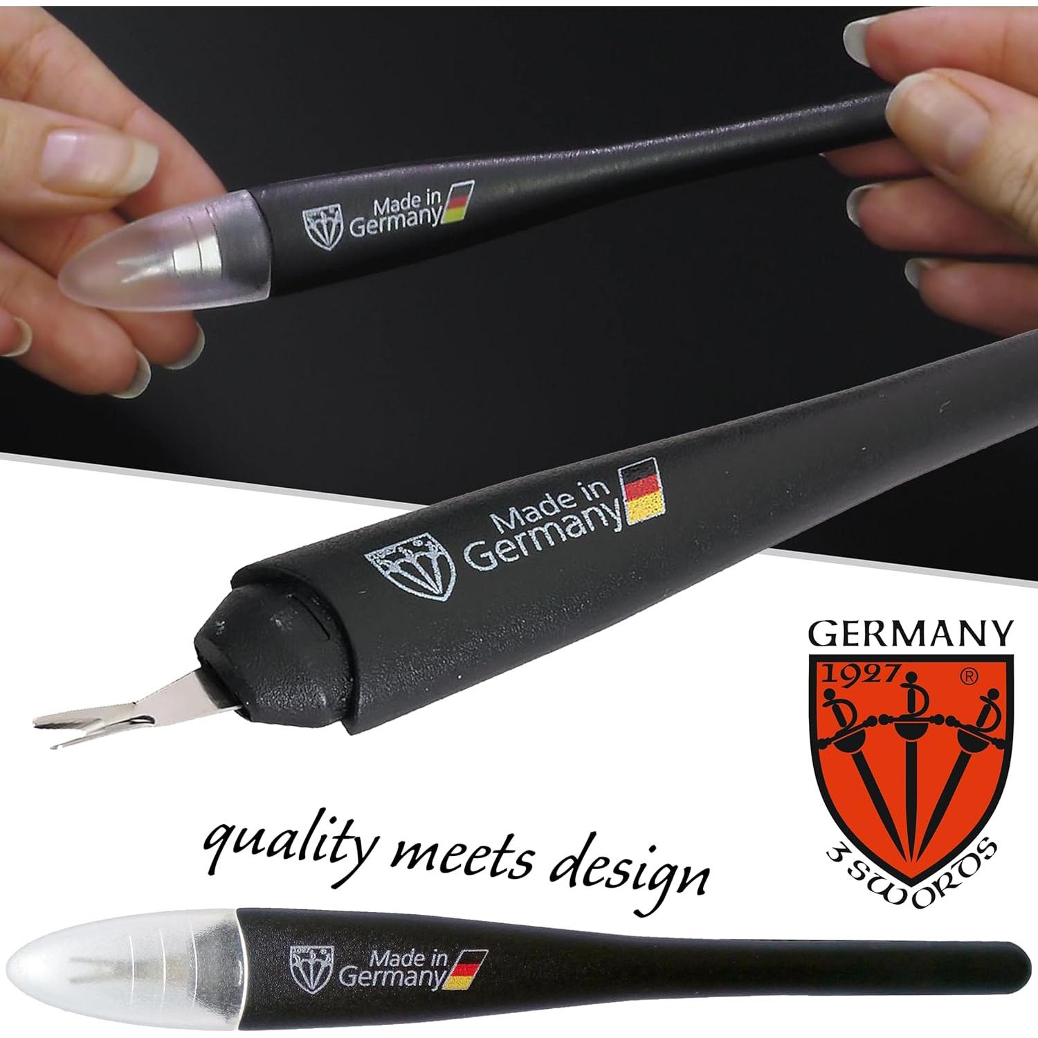 Cuchillo de Cutícula 3 Espadas Alemania - Acero Alemán 10 cm