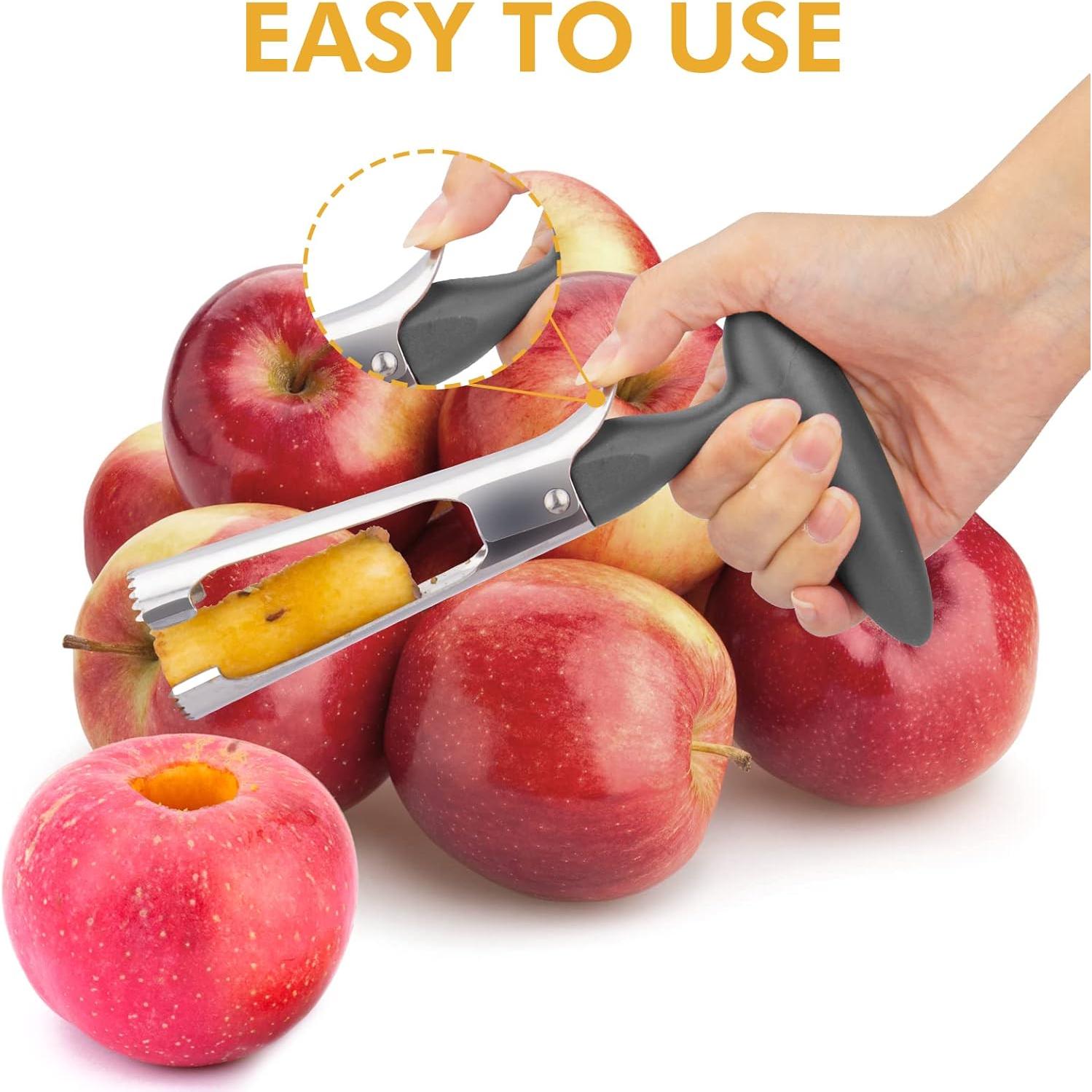 Quitacorazones de Manzana LIANGKEN - Acero Inoxidable, Ergonomico
