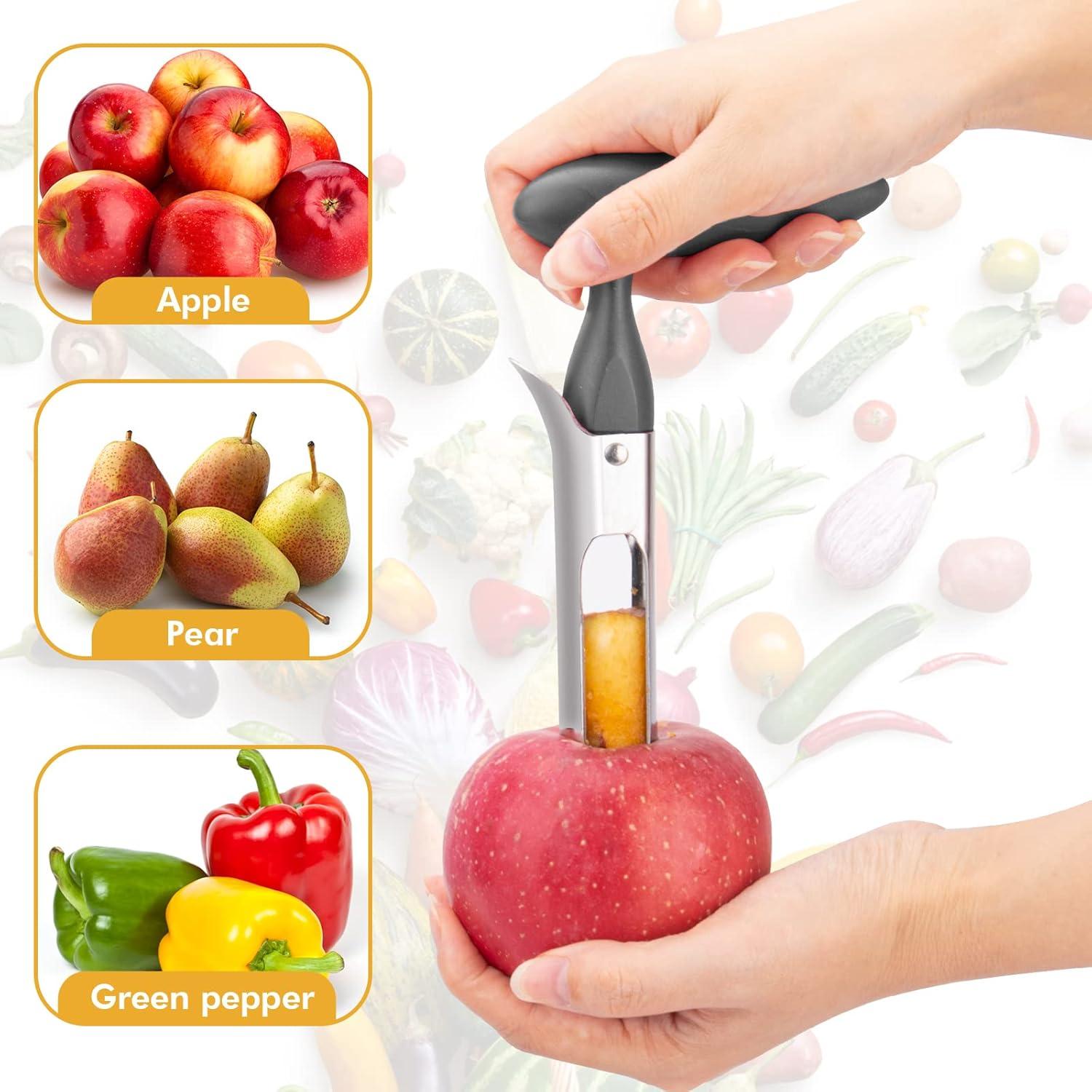 Quitacorazones de Manzana LIANGKEN - Acero Inoxidable, Ergonomico