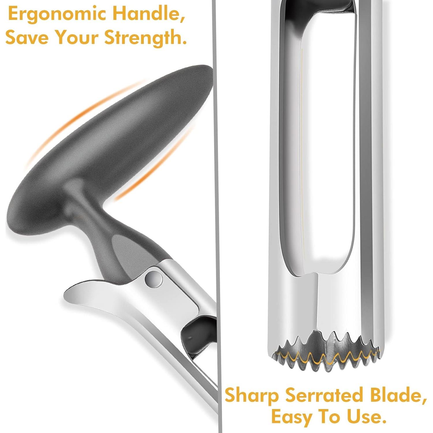 Quitacorazones de Manzana LIANGKEN - Acero Inoxidable, Ergonomico