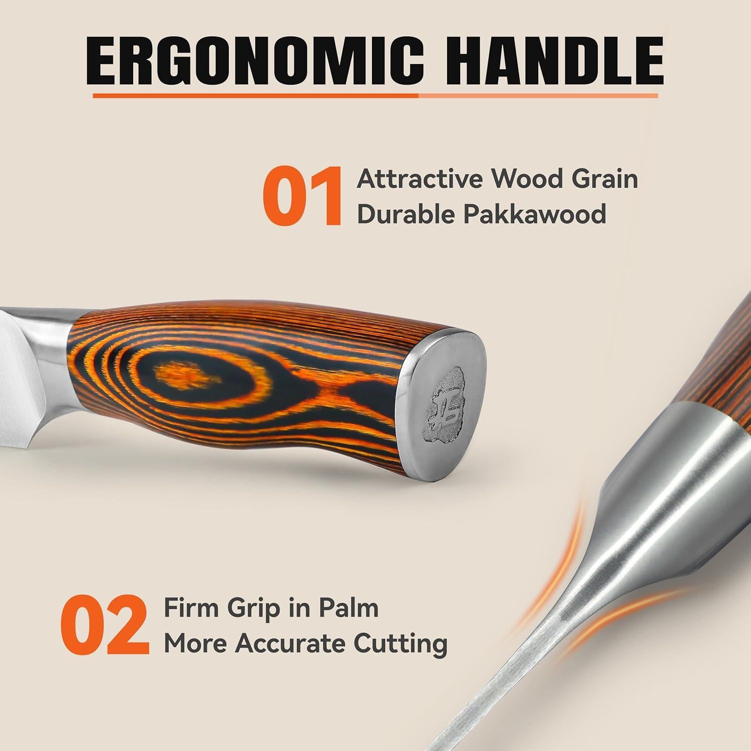 Cuchillo de Queso TUO 13.97 cm Hoja Serrada Acero Alemán