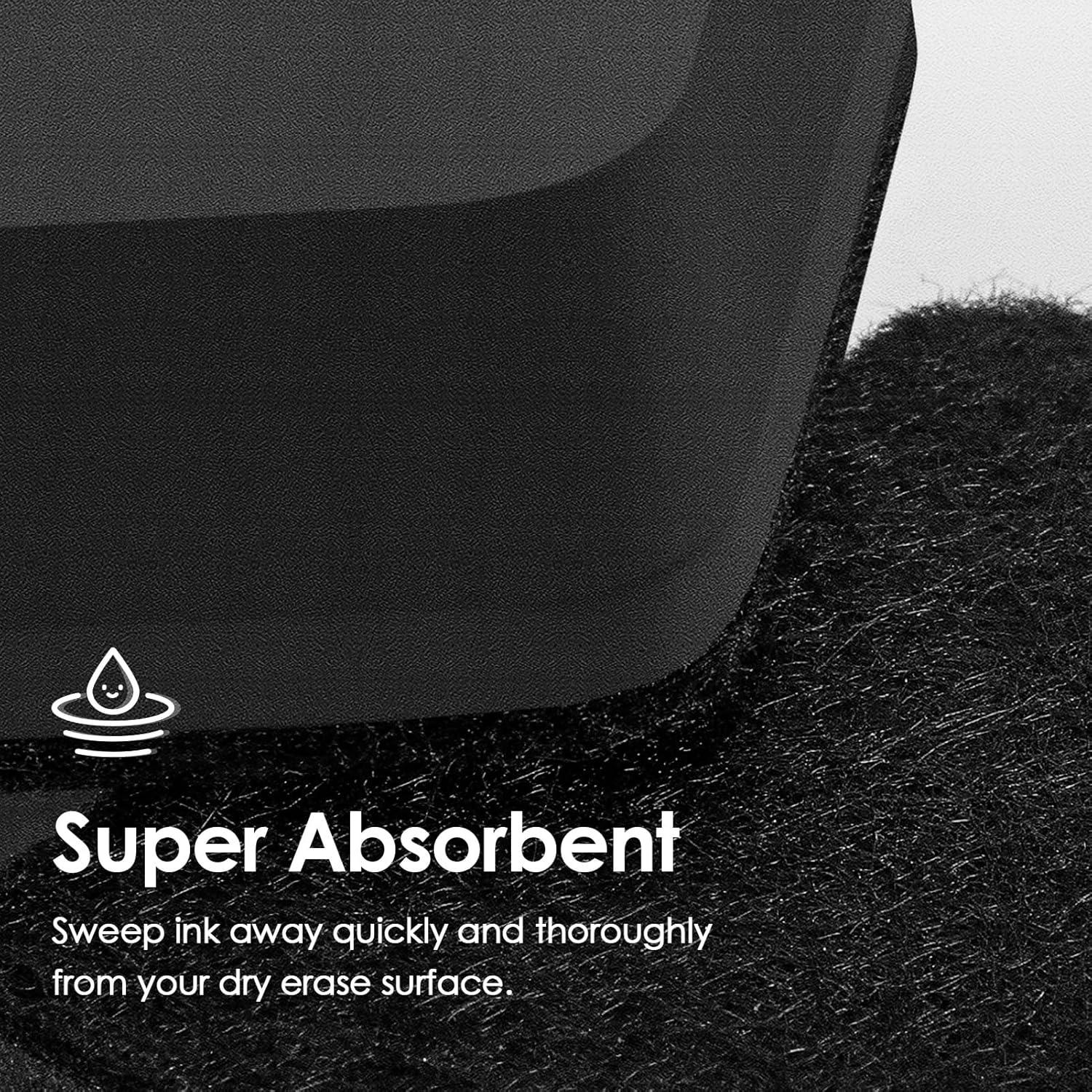 Borradores Magnéticos para Pizarra Blanca MaxGear - Paquete de 24