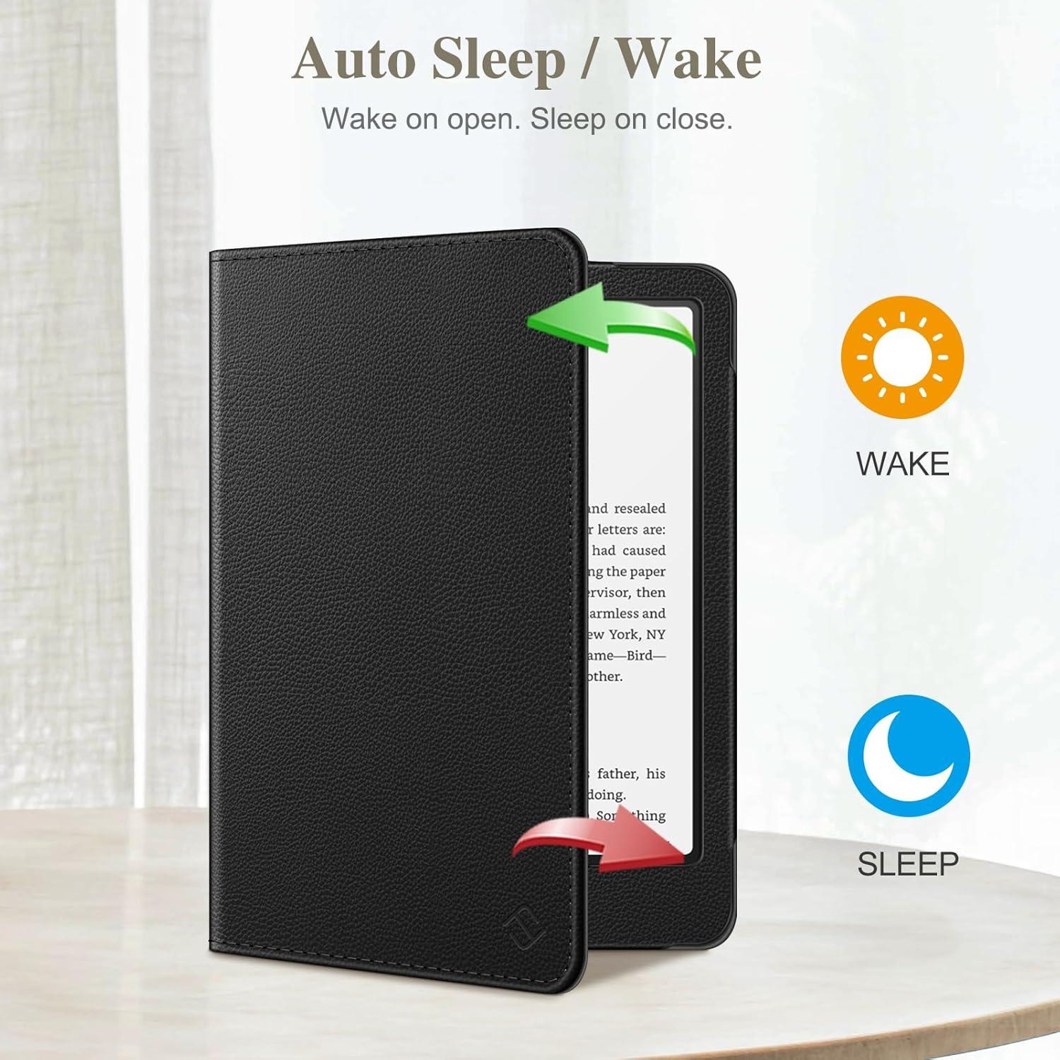 Funda Fintie para Kindle Paperwhite 2024/2021 - Negro