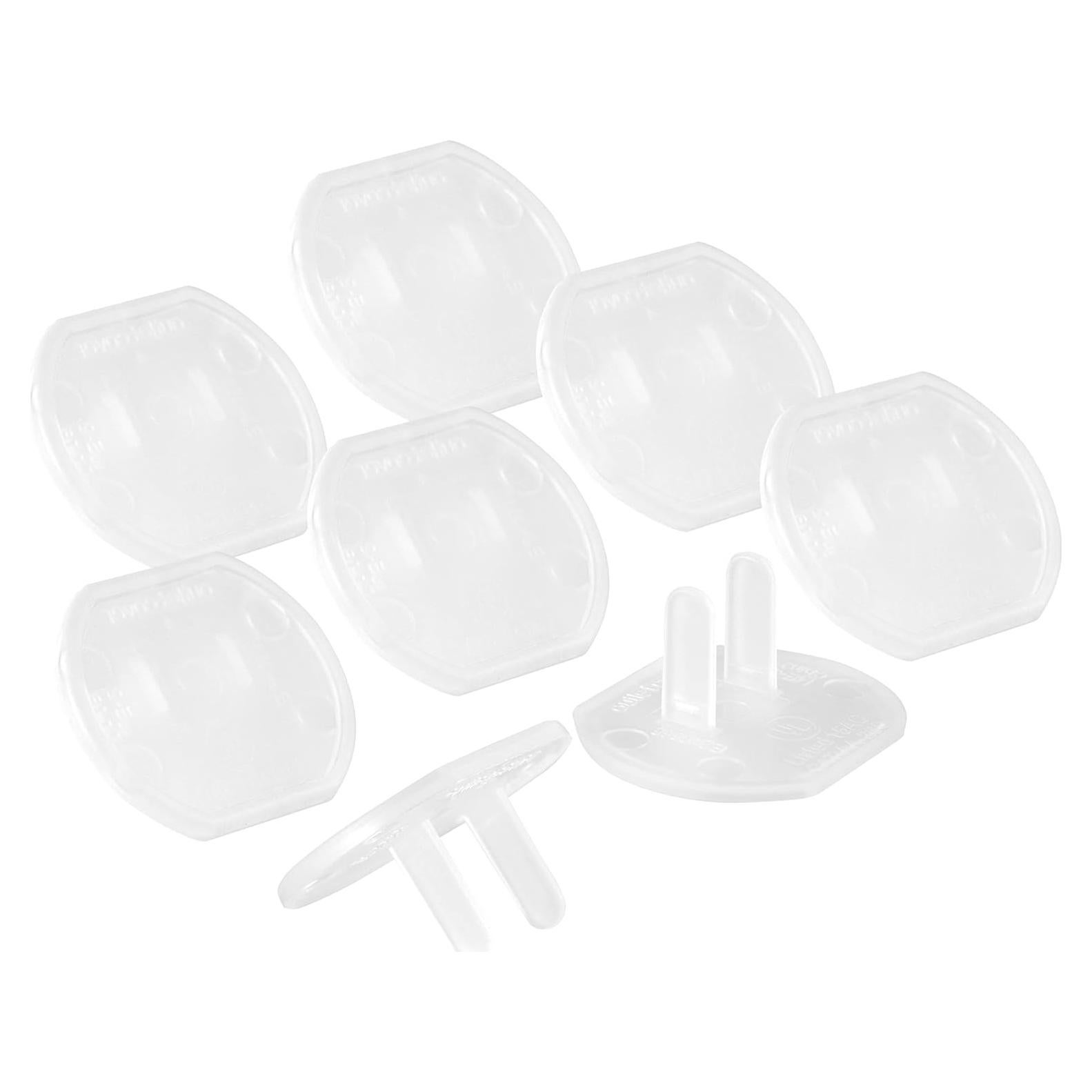 Cubiertas de Enchufe Power Gear 8 Piezas Transparentes Seguridad Infantil