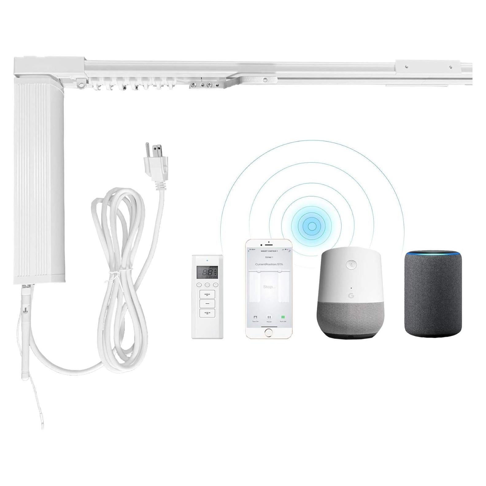 Sistema de Cortinas Inteligentes American Homesupplier 2m WiFi