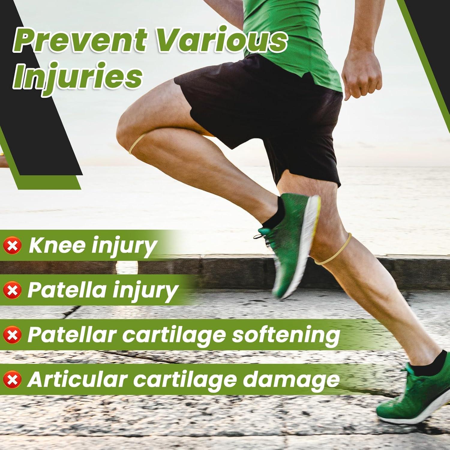 Banda de Tendón Patelar Aolabela 2PCS Alivio Dolor Rodilla