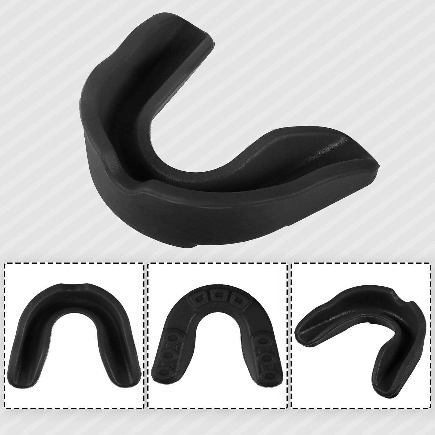 Protectores Bucales Deportivos Frienda 50 Pcs Silicona Negro