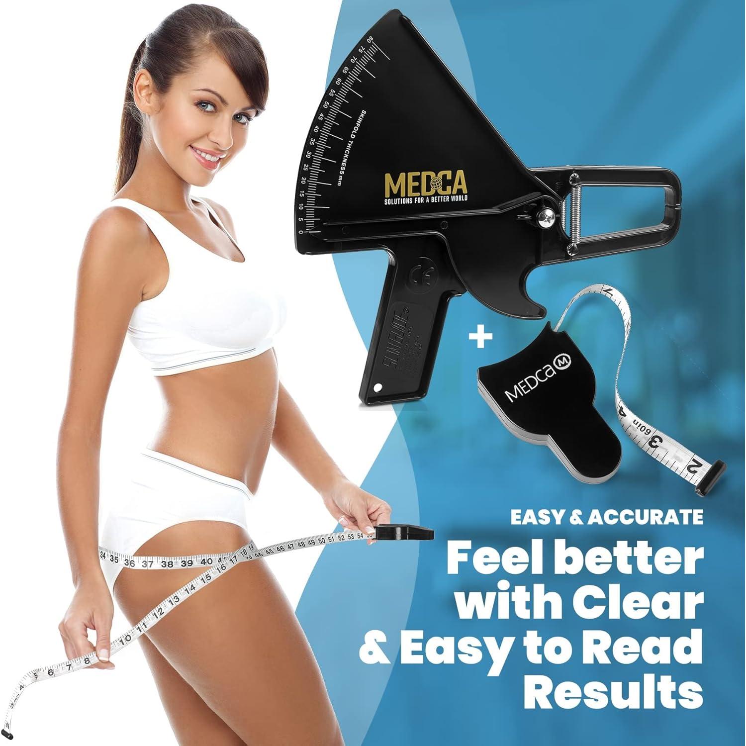 Calibrador de Piel Pro MEDca y Cinta de Medición Corporal