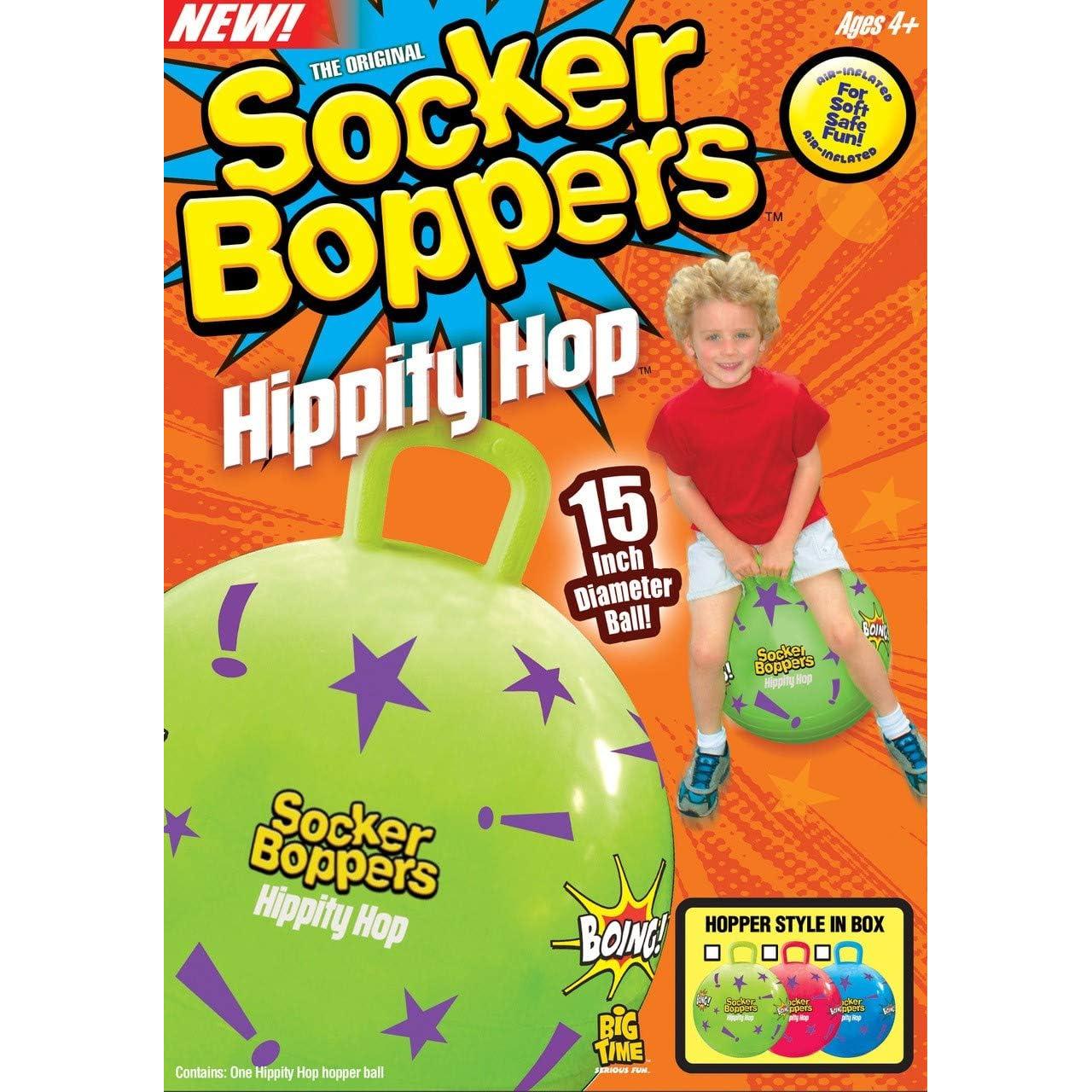 Bola Inflable de Salto Big Time Toys 38 cm Verde Neón