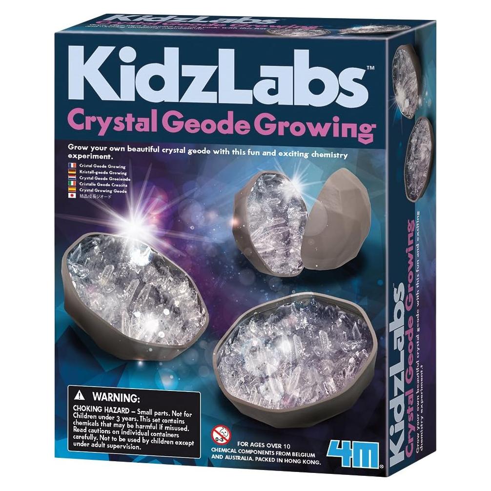 Kit de Geodas de Cristal Toysmith 4977 - Experimento Químico