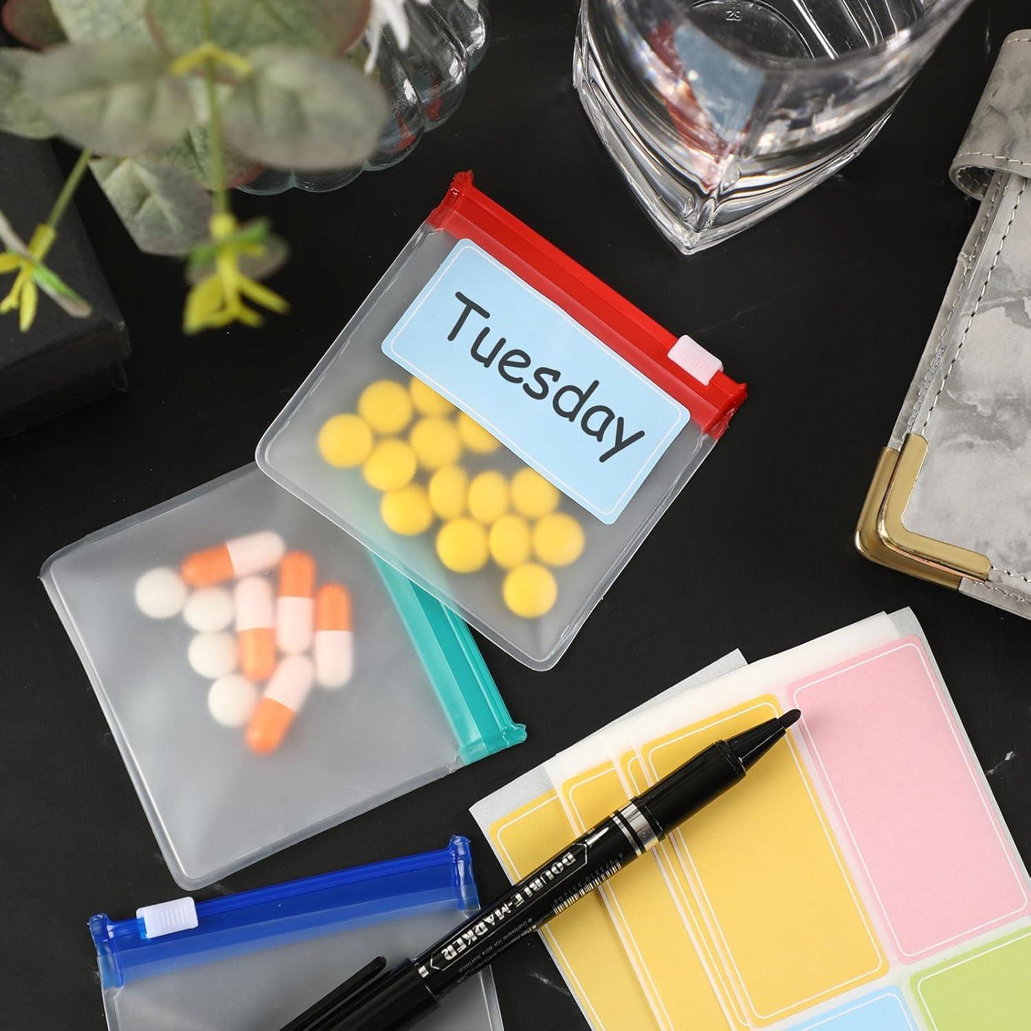 Set de 39 Bolsas de Píldoras MARFOREVER - Organizador de Viaje