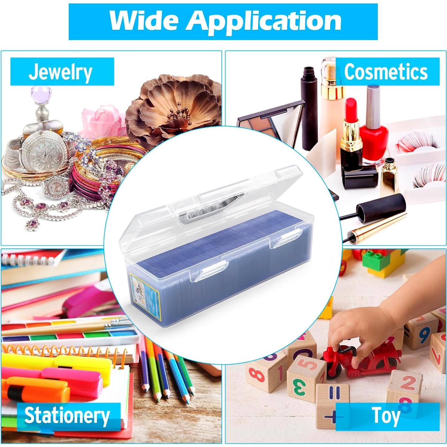 Caja de Almacenamiento de Cartas SUNEZLGO Transparente 750 Cartas