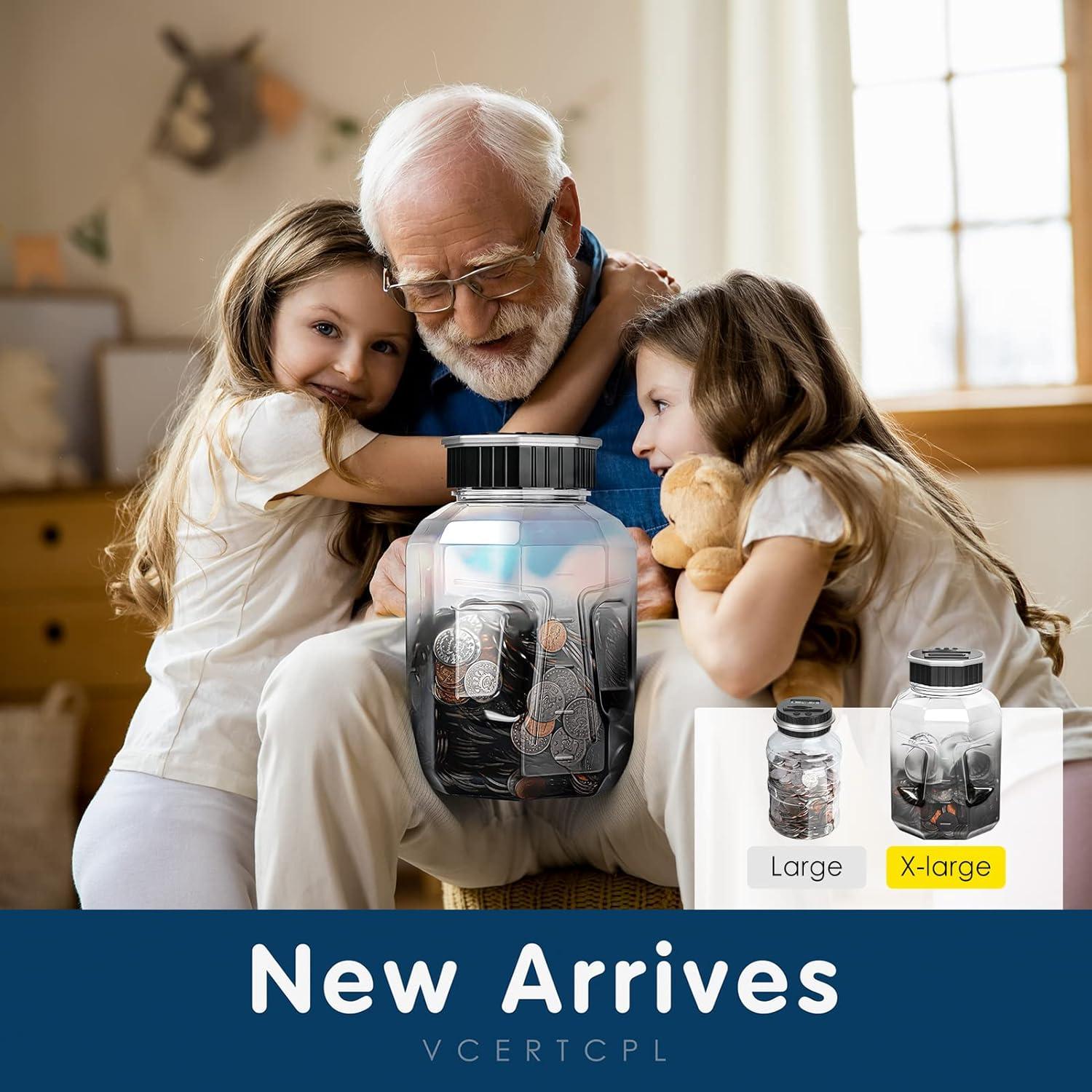 Hucha Digital Vcertcpl X-Large 2.4L con Contador LCD