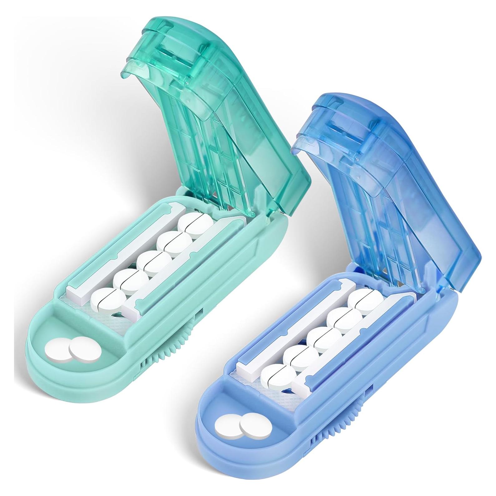 Cortador de Pastillas DUBSTAR 2PCS Ajustable Azul y Cian