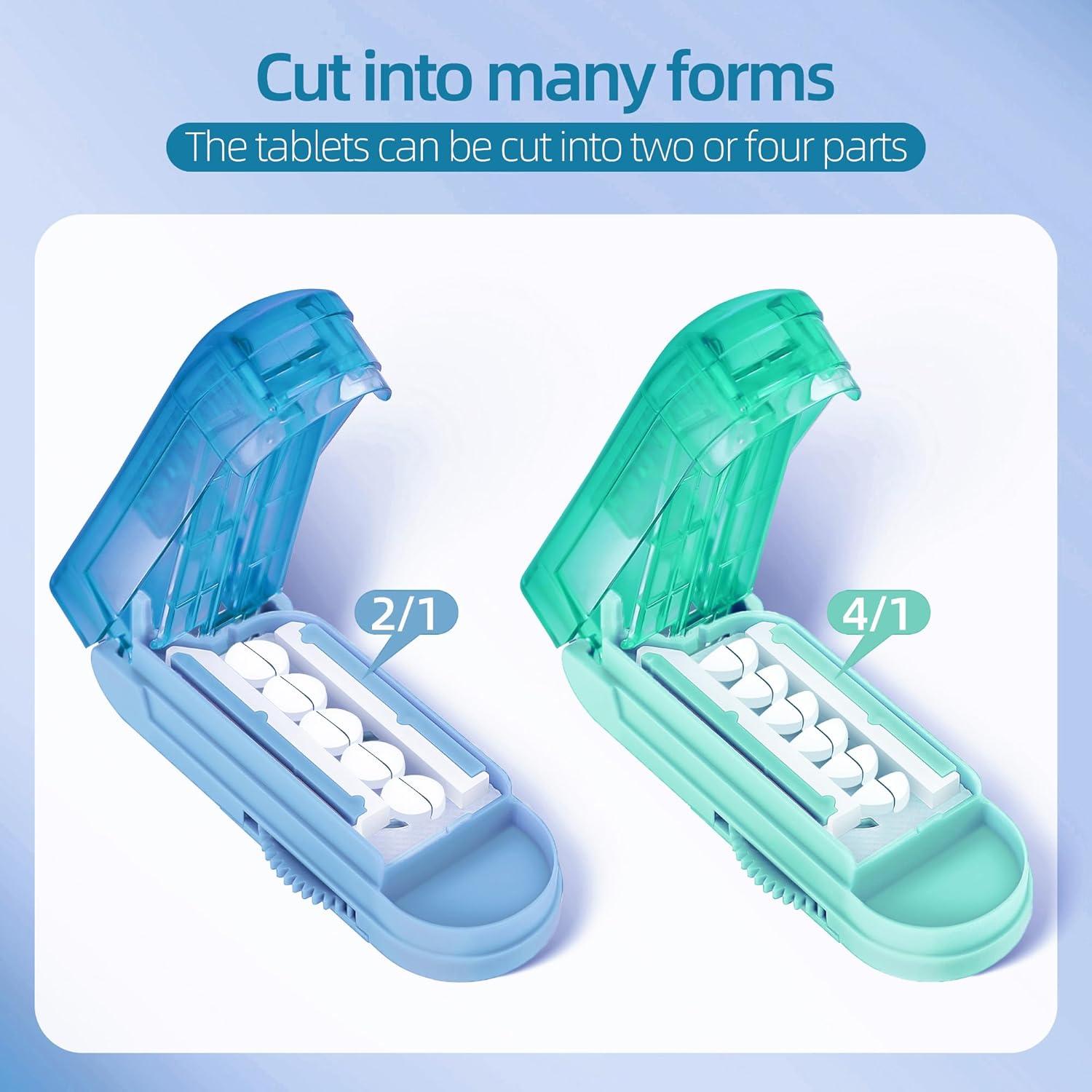 Cortador de Pastillas DUBSTAR 2PCS Ajustable Azul y Cian