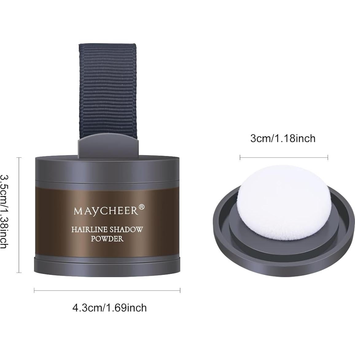 Polvo para Retoque de Raíces FREEORR - Marrón, 41g