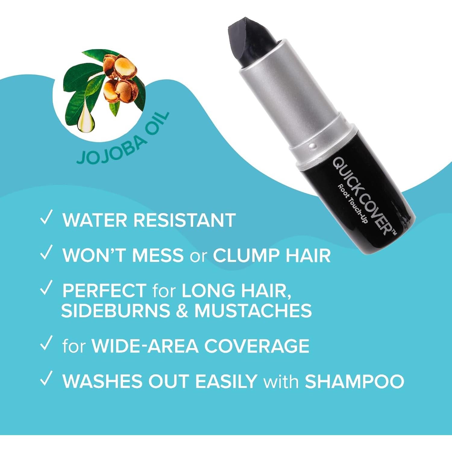 Corrector Temporal de Raíces RED by Kiss - Negro, Resistente al Agua