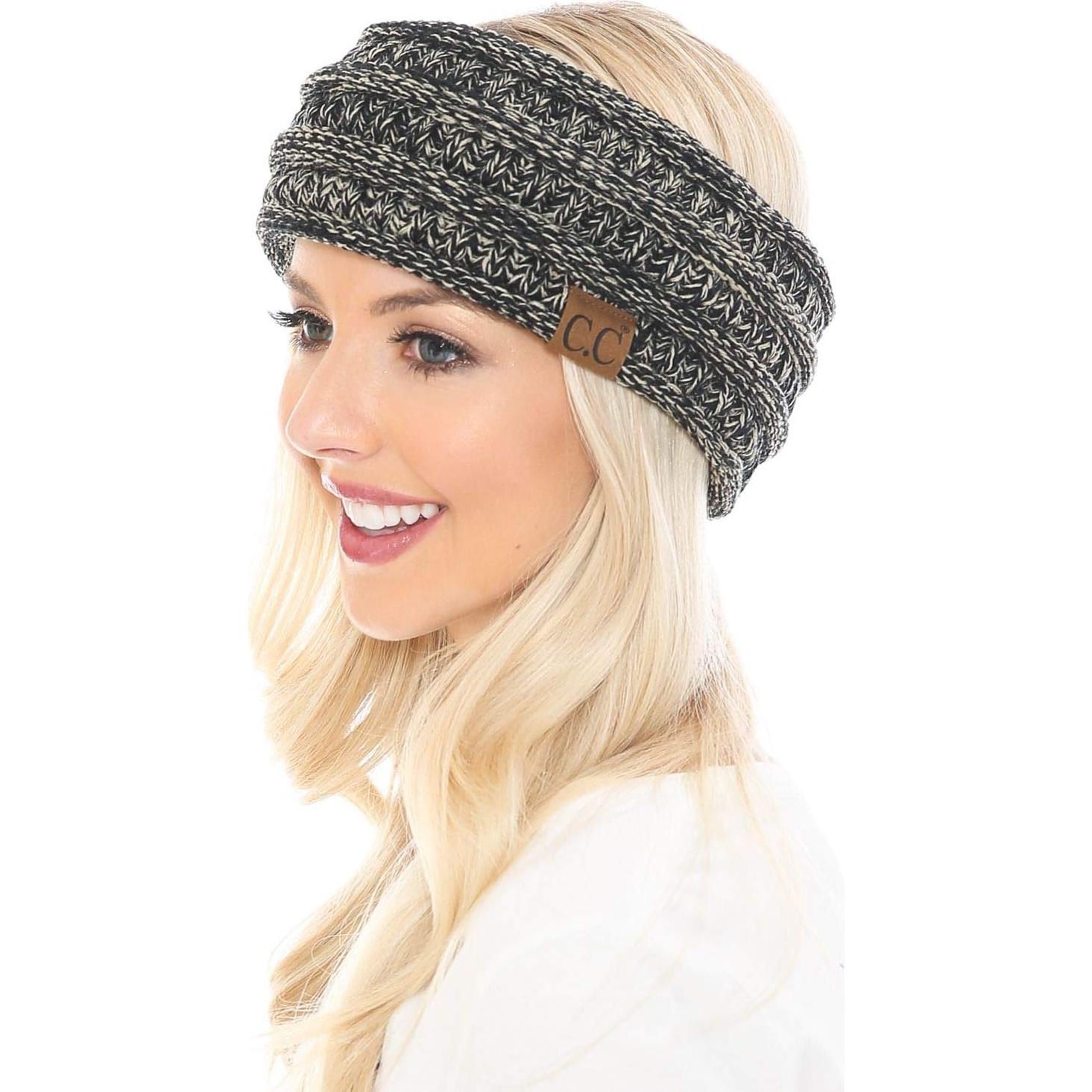 Banda para la cabeza de invierno C.C con forro de felpa