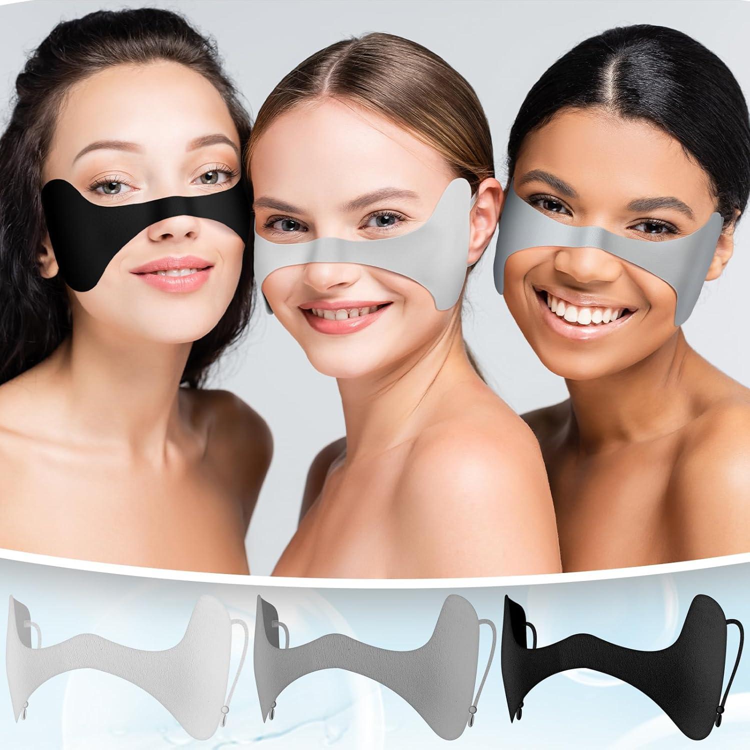 Geyoga 3 Máscaras de Protección Solar UV Unisex para Ojos