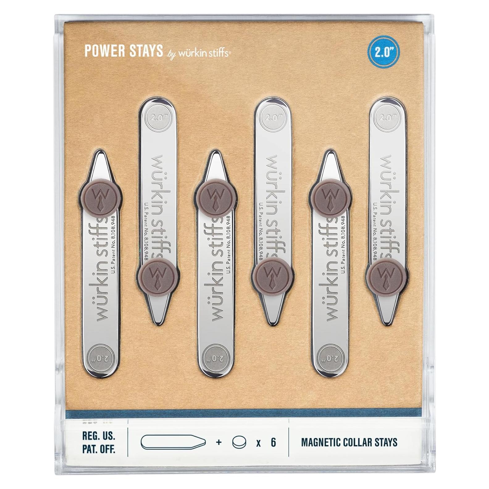 Stays Magnéticos para Cuellos Wükrin Stiffs - 5.08 cm