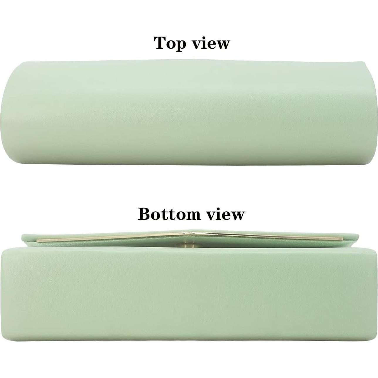 Bolso Clutch de Noche para Mujeres Venoline Verde Claro