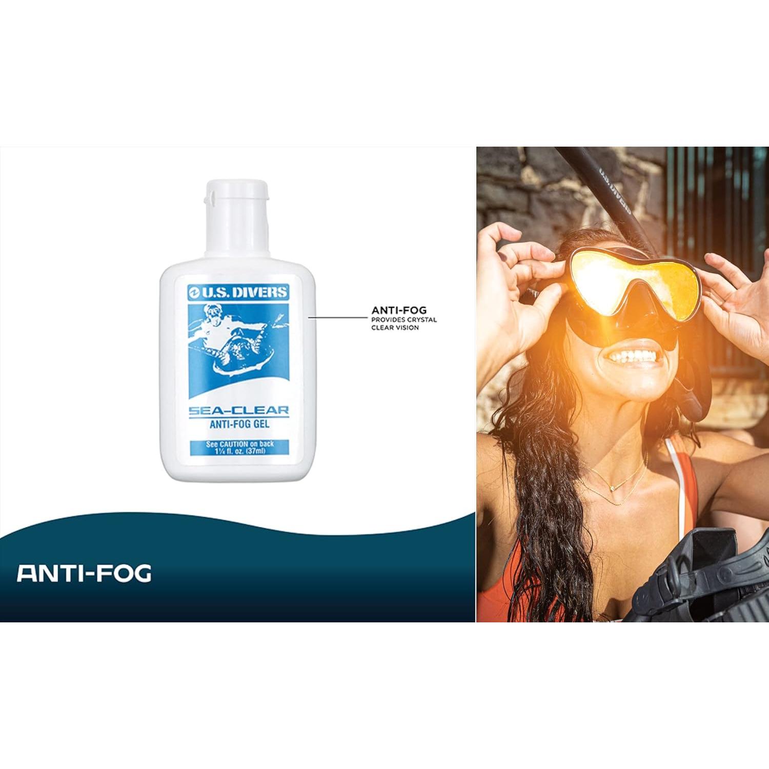 Gel Antivaho U.S. Divers 37 ml para Gafas de Natación y Buceo