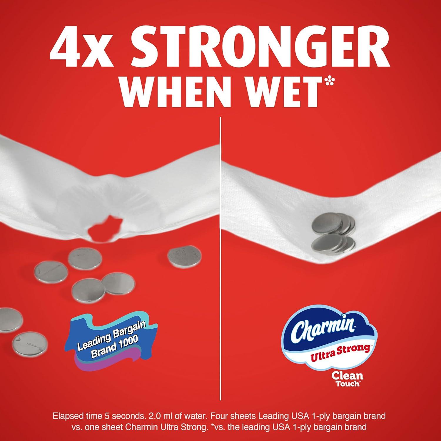 Papel Higiénico Charmin Ultra Fuerte Mega XL 18 Rollos 385 Hojas