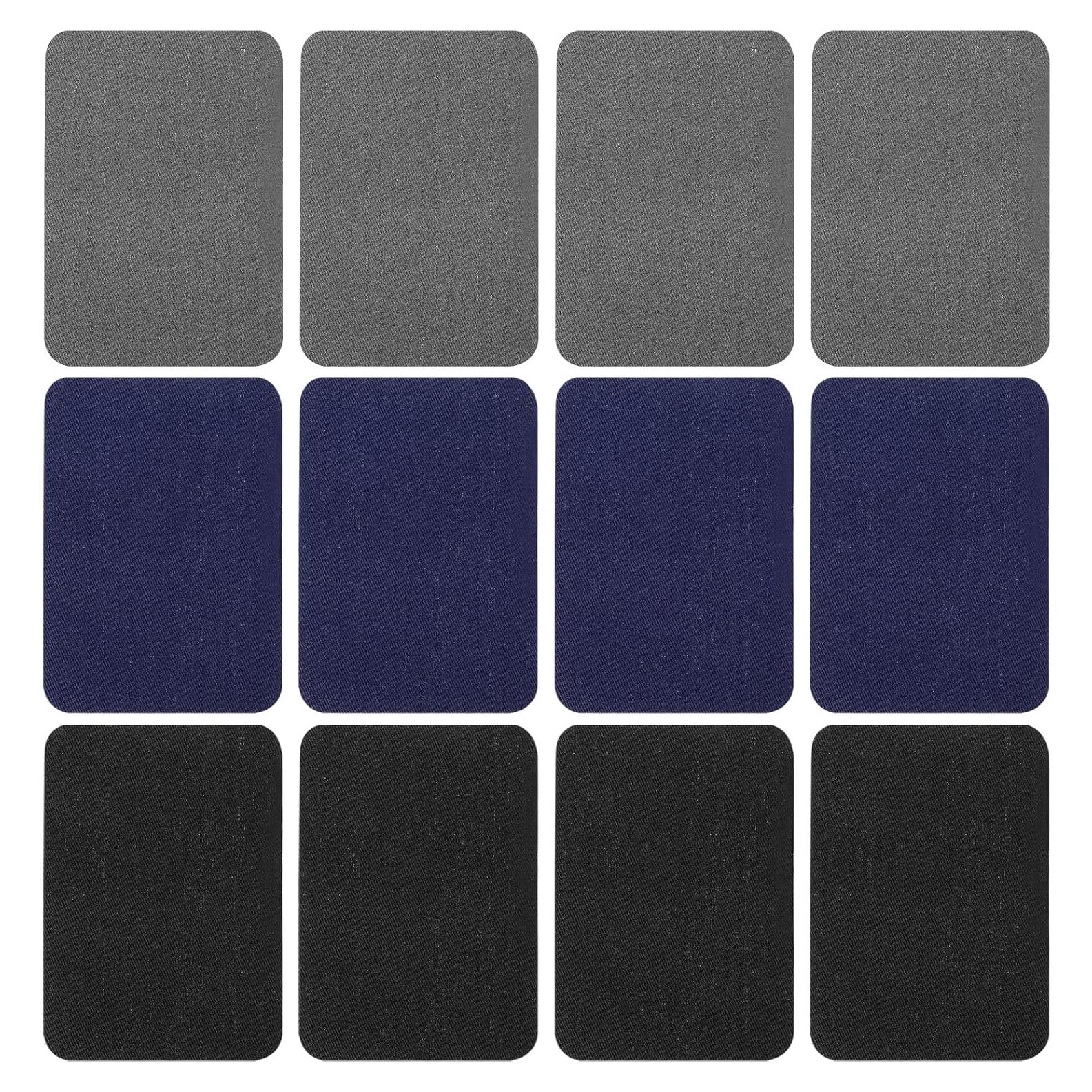 12 Parches de Algodón para Planchar Gjinxi 10x7.6 cm Ropa