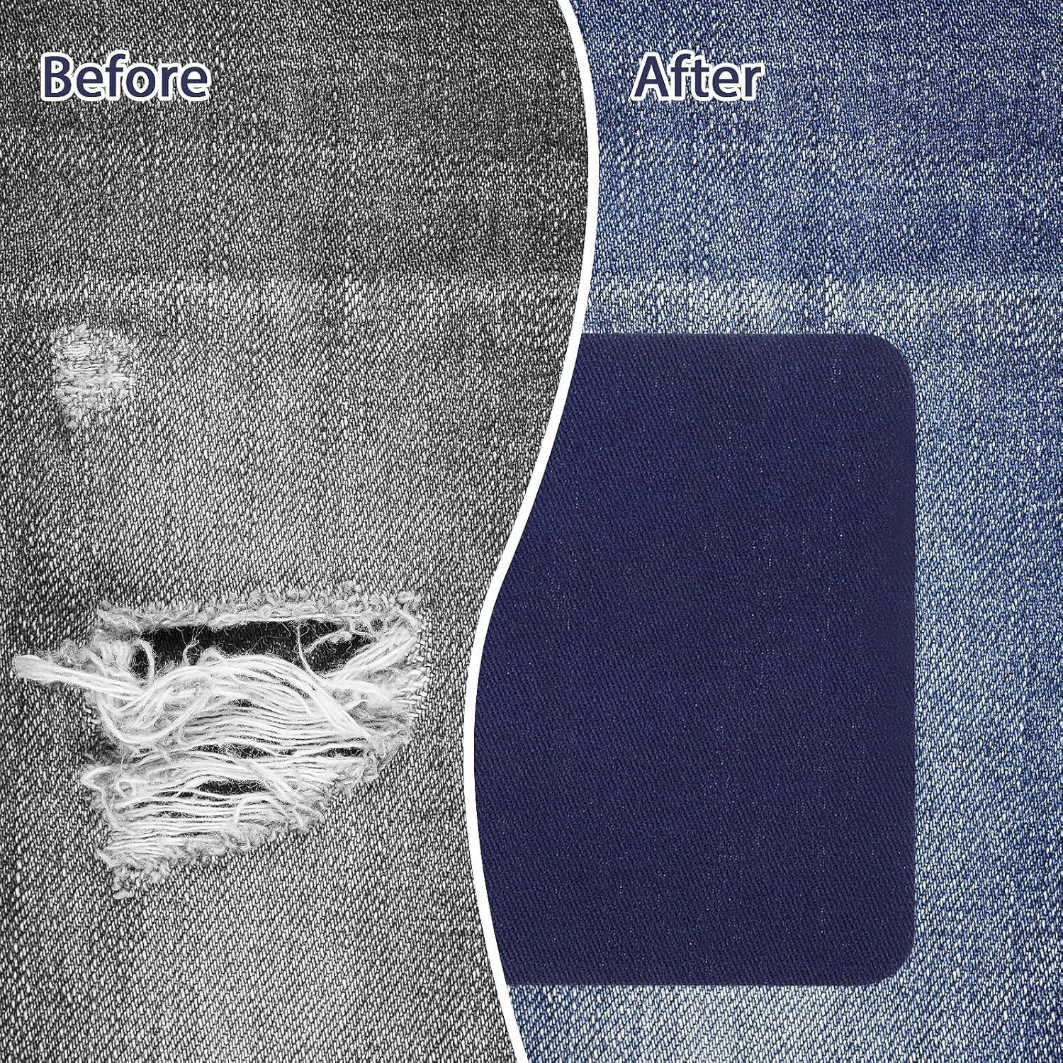 12 Parches de Algodón para Planchar Gjinxi 10x7.6 cm Ropa