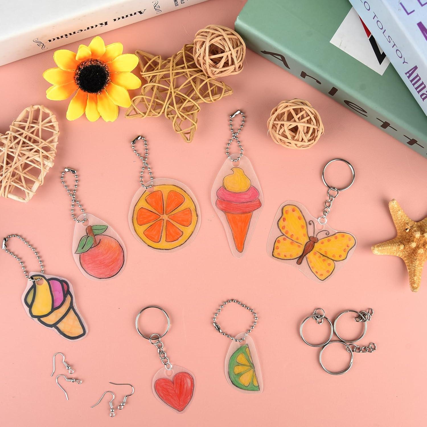 Kit de Manualidades NACHLYNN 156 Pcs Plástico Encogible