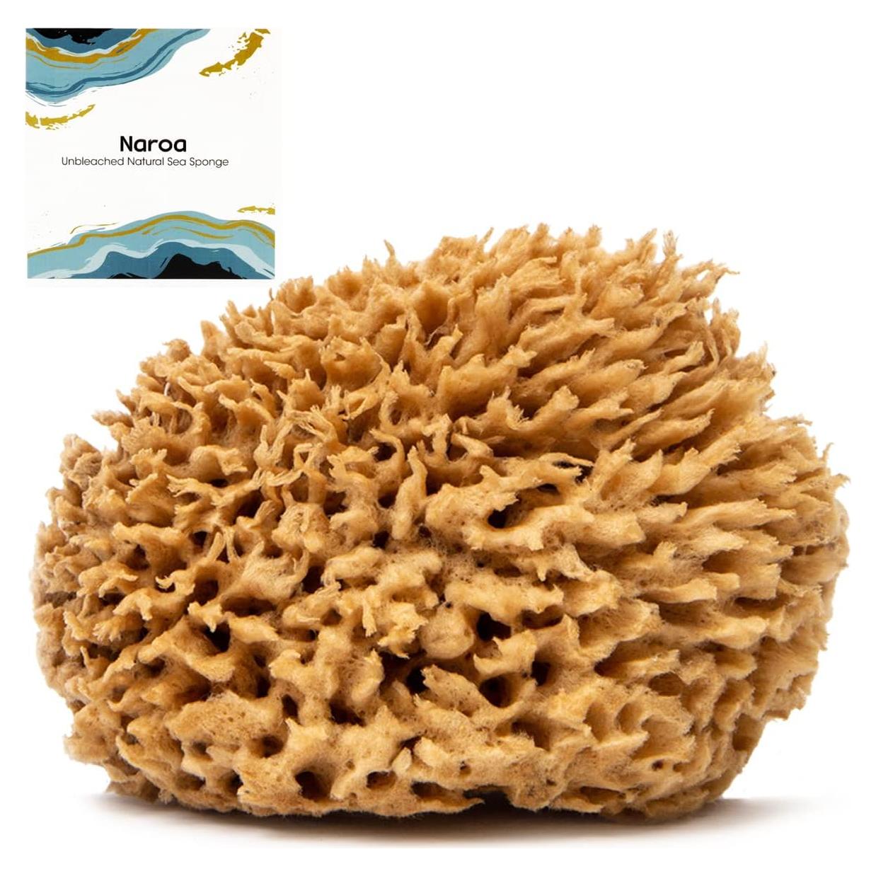 Esponja de Ducha Natural Naroa Pequeña | Lufa Marina Suave