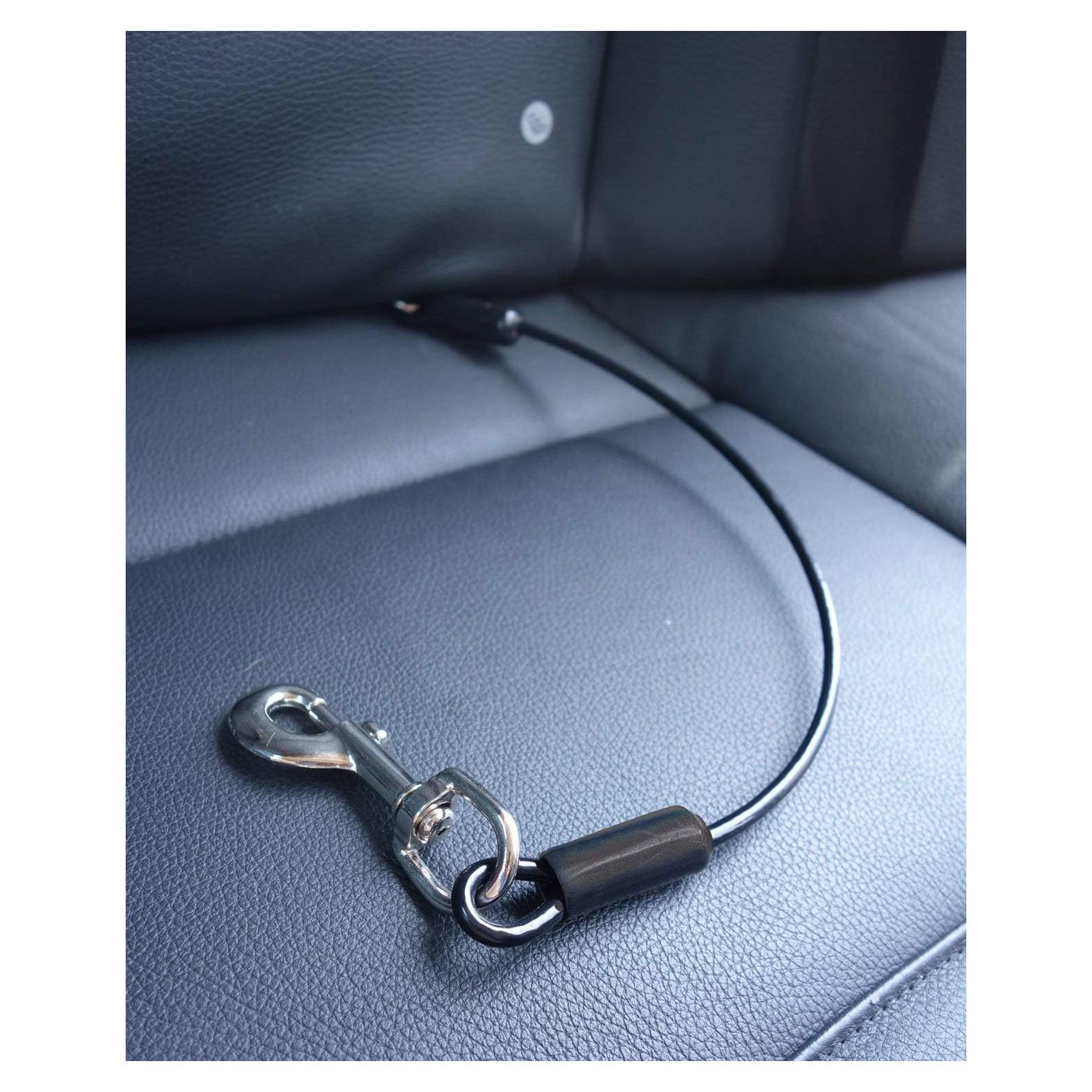 Correa de Seguridad para Mascotas Leash Boss 40.64 cm Negra