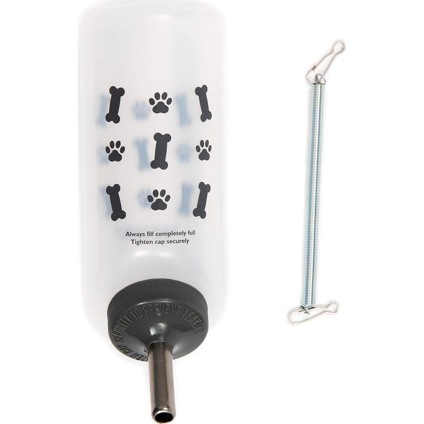 Botella de Agua Lixit Boca Ancha 16oz para Perros Pequeños