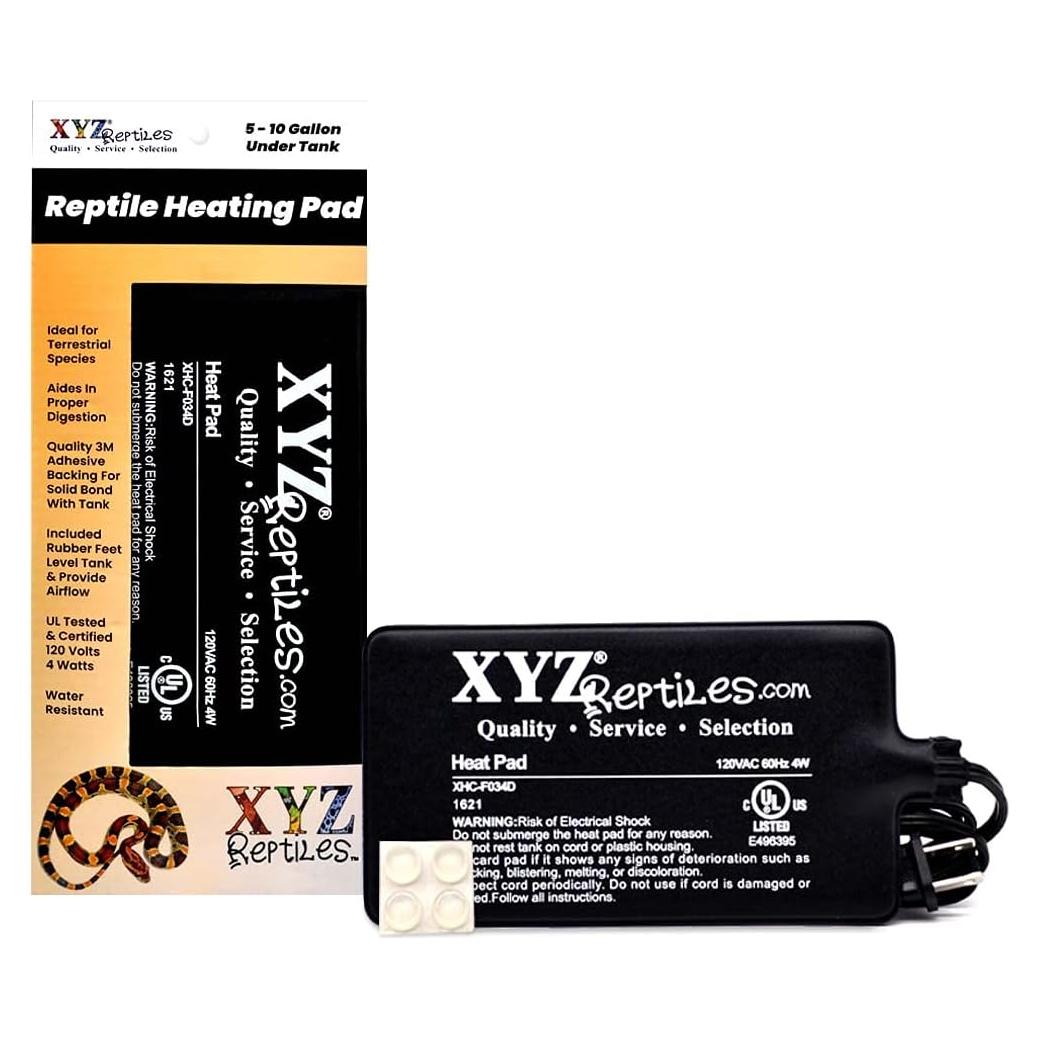 Almohadilla Térmica Mini XYZReptiles 7x4" para Reptiles