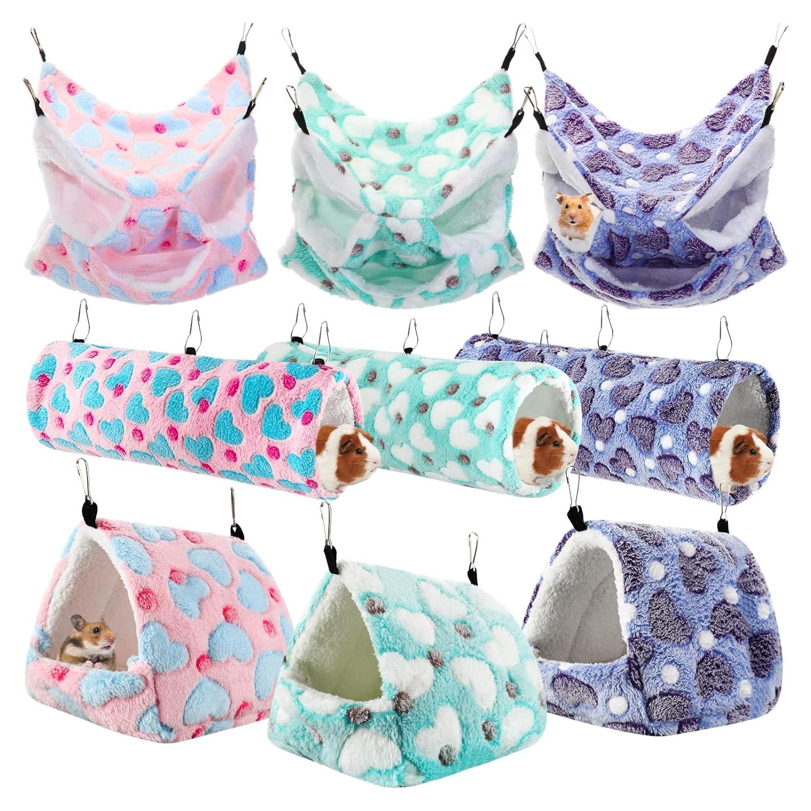 Hamaca para Ratas Abbylike 9 Piezas 3 Niveles Accesorios