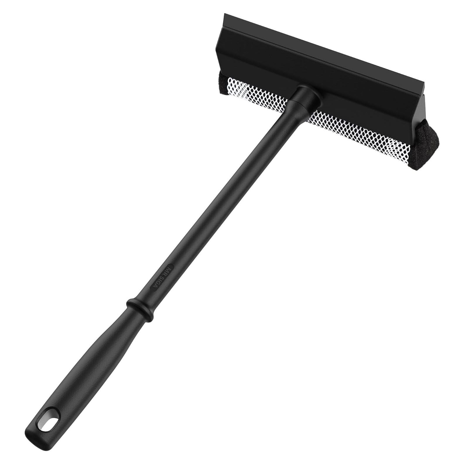 Limpiaparabrisas 2 en 1 MR.SIGA con Esponja Scrubber Negro