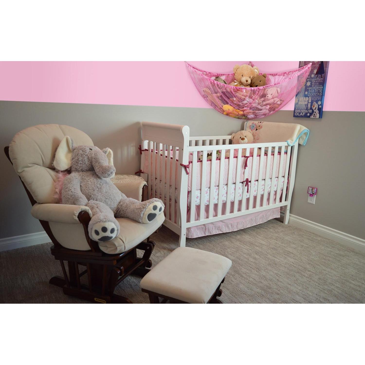 Hamaca Jumbo para Juguetes Handy Laundry - Malla Rosa 1.68m