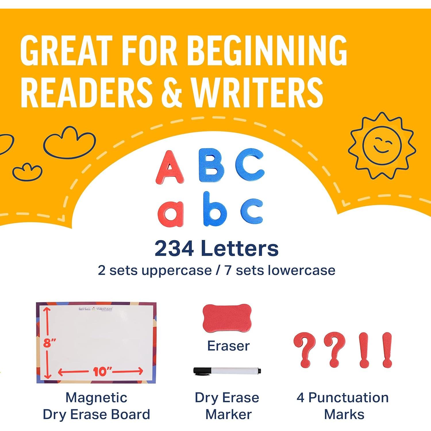 Juego de Letras Magnéticas 240 Pcs Pensadores Inspirados